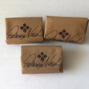 Patricia Nash 3 dust cover travel bags drawstring 17" x 18" tan